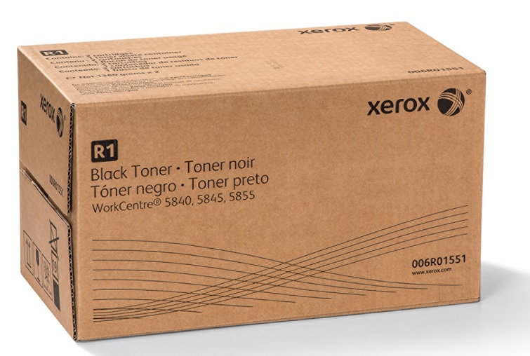 Toner Xerox 006R01551 / Negro 76k | 2312 / 6R1551 - Toner Original Xerox 006R01551 Negro. Rendimiento 76.000 Páginas al 5%. Xerox WorkCentre 5840 5845 5855 5865 5875 5890 