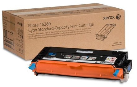 Toner Xerox 106R01400 / Cian 5.9k | 2312 / 106R1400 - Toner Original Xerox 106R01400 Cian. Rendimiento 5.900 Páginas al 5%. Xerox Phaser 6280  