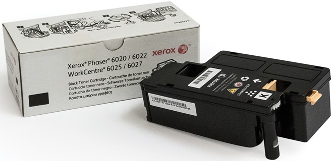 Toner Xerox 106R02763 / Negro 2k | 2312 / 106R2763 - Toner Original Xerox 106R02763 Negro. Rendimiento 2.000 Páginas al 5%. Xerox Phaser 6020 6022 WorkCentre 6025 6027 