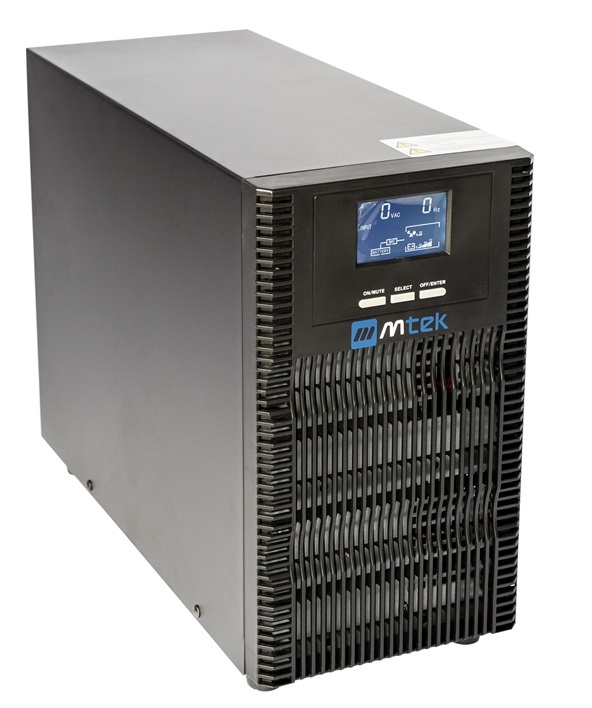  UPS  2KVA Online Torre - MTEK JAL1102S | 2110 - UPS MTek Monofásica, 2KVA/1.8KW/120V, Doble Conversión, Factor de Potencia de 0.9, Autonomía (Plena Carga: 5 min / ½ Carga: 10 min), Voltajes E/S: 120V/120V