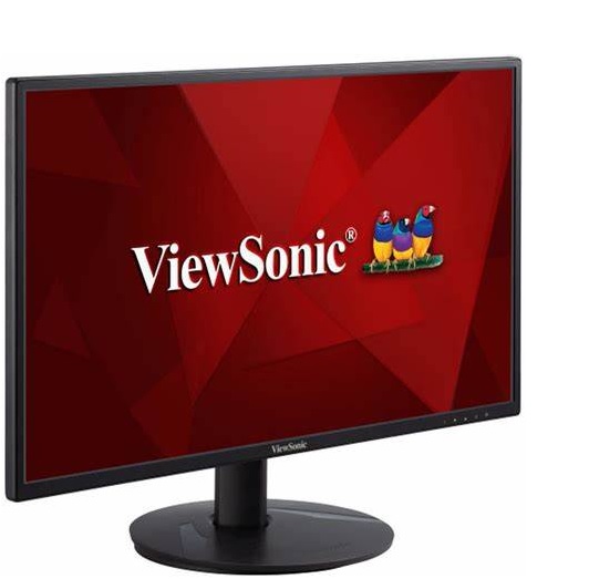 Monitor 24'' - ViewSonic VA2418-SH | 2204 - Monitor LED Full HD para PC de 24”, Panel: IPS, Resolución: 1920 x 1080, Aspecto: 16:9, Brillo: 250 cd/㎡ , Contraste: 1000:1 , Ángulo de visión (H / V): 178°, 1x VGA/ 1x HDMI, VESA: 100x100