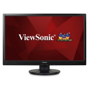 Monitor para PC 22'' Full HD - Viewsonic VA2246M-LED | Area Visible 21.5'', Resolución 1920 x 1080, Brillo 250cd/m², Brillo 250 cd/m2, Ángulos visibles (H/V): 170º/160º, Conectores VGA & DVI-D, Tiempo de respuesta 5ms, Altavoces 2W (x2), Vida útil 40000h