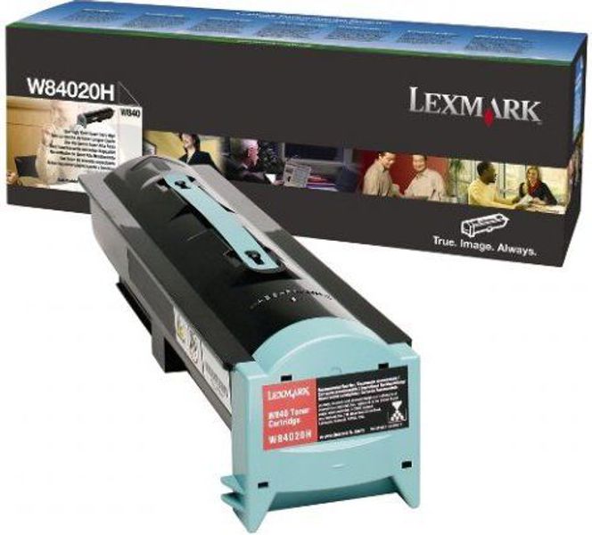 Toner para Lexmark Optra W840 - W84020H | Original Toner Lexmark W84020H Negro 