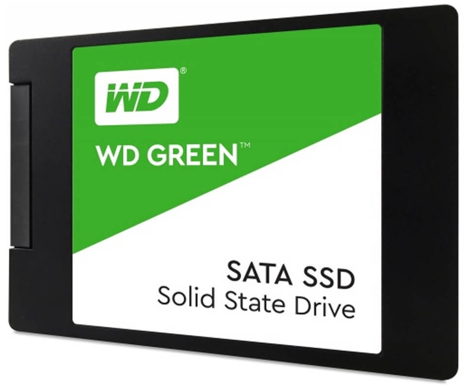 Disco SSD SATA - WD Green  WDS480G2G0A / 480GB | Western Digital, Unidad de Estado Solido, Formato 2.5'', Tecnología 3D V-NAND, Interface SATA III 6 Gb/s, Velocidad de lectura secuencial 545 MB/s