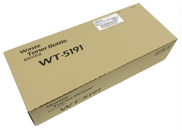 Botella de Residuos para Kyocera TASKalfa 356 - WT-5191 | Original Waste Toner Bottle Kyocera WT-5191. 