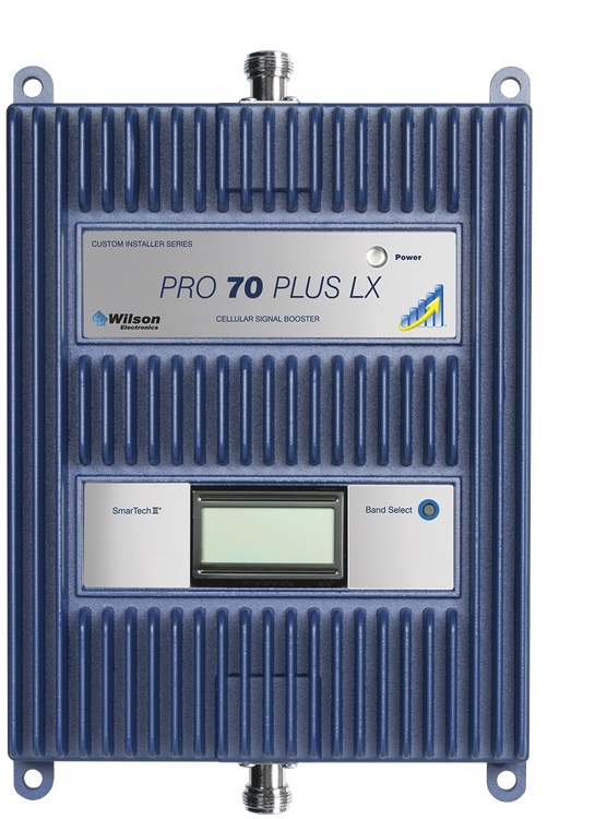 Amplificador de señal celular – WilsonPro WeBoost 460-027G | 2112 - El Pro 70 Plus LX amplifica señal celular 4G LTE, 3G y Voz, Cubre áreas de hasta 5000 m2, Soporta múltiples operadores, Ganancia: 77 dB, Potencia: 30W, Impedancia:  50Ω