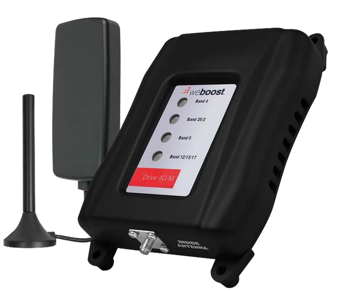 Kit Amplificador de señal celular para vehículo – WilsonPro 470-121 | 2112 - Kit amplificador de señal celular para vehículo, soporta 4G LTE, 3G, 2G, Frecuencias: 850MHz, 1900MHz, 1700/2100MHz y 700MHz, Ganancia: 50dB, Conectores: SMA Hembra, Peso:  526 g
