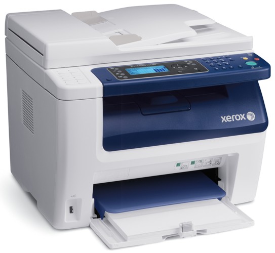 Xerox WorkCentre 6015: Fotocopiadora Laser Color, Funciones: Impresora - Copiadora - Escáner, 15ppm Negro, 12ppm Color, 2400dpi, Duplex Manual Impresión, Ram 128MB, Conectividad: USB 2.0, Bandeja: 1x 150h, Garantía 1 Año en Sitio