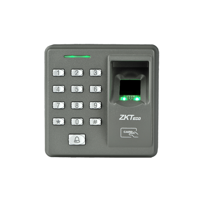 Terminal Biométrica para Control de Acceso y Asistencia | ZKTeco X7 | Autonomo, Capacidad de Huellas 500, Capacidad de Tarjetas 500, Verificación de Huella - Contraseña - Tarjeta, Garantía 1 Año