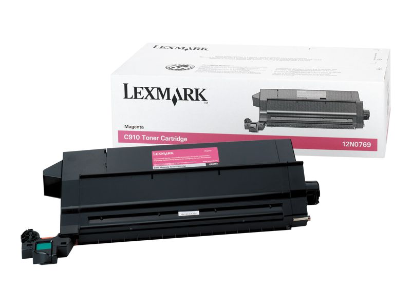 Toner para Lexmark C912 / 12N0769 | Original Toner Lexmark 12N0769 Magenta C912dn C912fn C912n C912NL