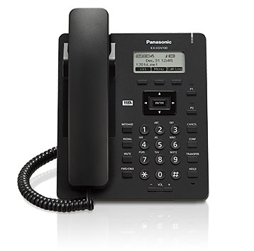 Telefono IP | Panasonic KX-HDV100 | Pantalla 2.3'', 1 Cuenta SIP, 1x LAN 10/100, Altavoz Full Dúplex, Garantía 1 Año