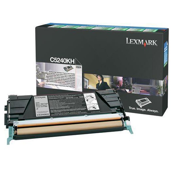 Toner para Lexmark C530 - C5240KH | Original Toner Lexmark C5240KH Negro 